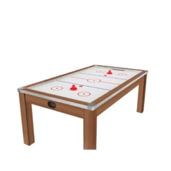 Air Hockey Toronto - Hêtre Boisé / Surface Blanche -Jardisia Soldes Boutique air hockey toronto hetre boise surface blanche 3