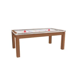 Air Hockey Toronto - Hêtre Boisé / Surface Blanche -Jardisia Soldes Boutique air hockey toronto hetre boise surface blanche 5
