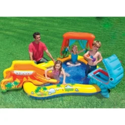 Aire De Jeux Jurassic Gonflable Intex -Jardisia Soldes Boutique aire de jeux dinosaure gonflable intex 4