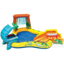 Aire De Jeux Jurassic Gonflable Intex -Jardisia Soldes Boutique aire de jeux dinosaure gonflable intex 5