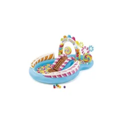 Aire De Jeux Gonflable Royaume Des Bonbons Intex -Jardisia Soldes Boutique aire de jeux gonflable royaume des bonbons intex 2