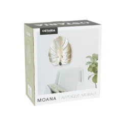 Applique Murale Métal Doré Moana Ostaria -Jardisia Soldes Boutique applique murale metal dore moana ostaria 4