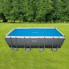 Bâche à Bulles Rectangulaire Pour Piscines 5.49 X 2.74 M Intex -Jardisia Soldes Boutique bache a bulles rectangulaire pour piscines 549 x 274 m intex