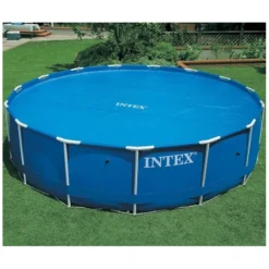 Bâche à Bulles Ronde Pour Piscines D. 3,66 M Intex -Jardisia Soldes Boutique bache a bulles ronde pour piscines d 366 m intex 2
