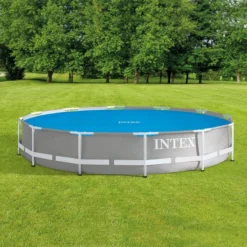Bâche à Bulles Ronde Pour Piscines D. 3,66 M Intex