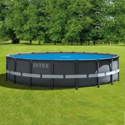 Bâche à Bulles Ronde Pour Piscines D. 5,49 M Intex