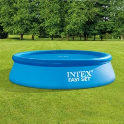 Bâche à Bulles Ronde Pour Piscines Diamètre 3,05 M Intex -Jardisia Soldes Boutique bache a bulles ronde pour piscines diametre 305 m intex 2