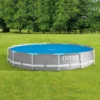 Bâche à Bulles Ronde Pour Piscines Diamètre 3,66 M Intex -Jardisia Soldes Boutique bache a bulles ronde pour piscines diametre 366 cm intex