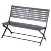 Banc Pliant Olbia Noir Graphite Hespéride -Jardisia Soldes Boutique banc pliant olbia noir graphite hesperide