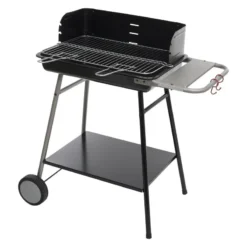 Barbecue Charbon Paravent Azur Grille 53 Cm Neka