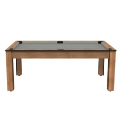 Billard Américain Arizona 7 Pieds Hêtre Boisé / Tapis Gris