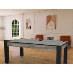 Billard Américain Arizona 7 Pieds Industriel / Tapis Gris -Jardisia Soldes Boutique billard americain arizona 7 pieds industriel tapis gris 3