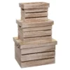 Boites Cagettes Bois Lot De 3 -Jardisia Soldes Boutique boites cagettes bois lot de 3