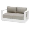 Canapé Extérieur 2 Places Allure Blanc Hespéride -Jardisia Soldes Boutique canape exterieur 2 places allure blanc hesperide