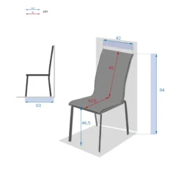 Chaise Empilable Axant Wengé Et Praline Hespéride -Jardisia Soldes Boutique chaise empilable axant wenge et praline hesperide 1 2