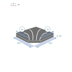 Dalle 15kg Pour Pied De Parasol En Croix Hespéride Noir -Jardisia Soldes Boutique dalle 15kg pour pied de parasol en croix hesperide noir 3