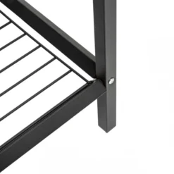 Desserte De Plancha Extérieure Noire Neka -Jardisia Soldes Boutique desserte de plancha exterieure noire neka 7