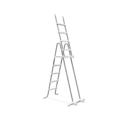 Echelle De Sécurité 1,22 M Avec Plateforme Intex -Jardisia Soldes Boutique echelle de securite 122 m avec plateforme intex 3