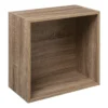 Etagère Murale 1 Case Naturel Fixup 5Five -Jardisia Soldes Boutique etagere murale 1 casier fixup 5five