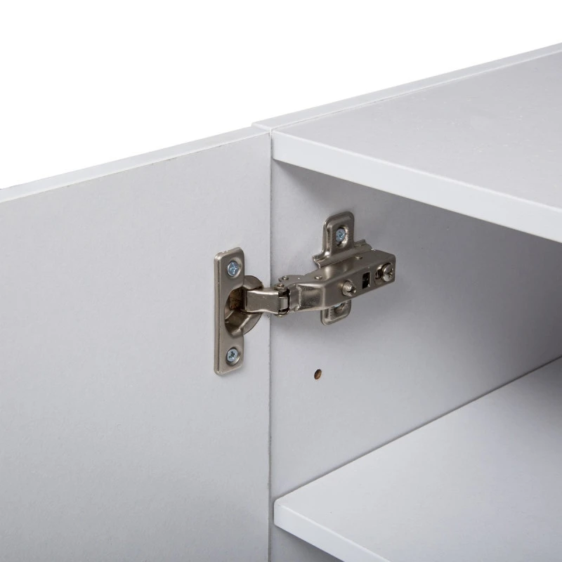 Etagère Murale 2 Niveaux + Porte 57x30 Blanc Fixup 5Five 7 Etagère Murale 2 Niveaux + Porte 57x30 Blanc Fixup 5Five – Image 5