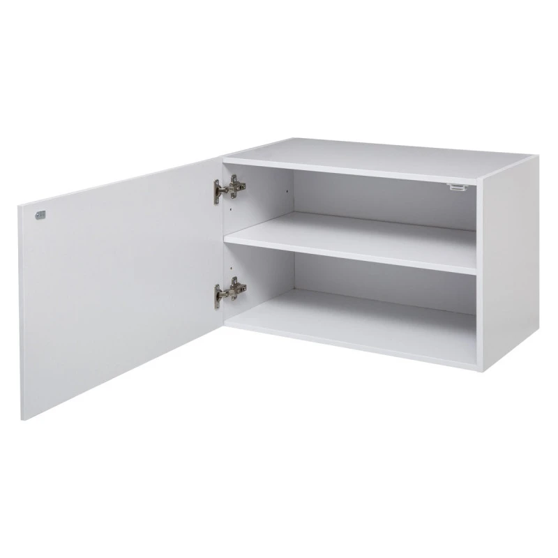Etagère Murale 2 Niveaux + Porte 57x30 Blanc Fixup 5Five 3 Etagère Murale 2 Niveaux + Porte 57x30 Blanc Fixup 5Five
