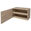 Etagère Murale 2 Niveaux + Porte 57x30 Naturel Fixup 5Five -Jardisia Soldes Boutique etagere murale 2 niveaux porte 57x30 naturel fixup 5five