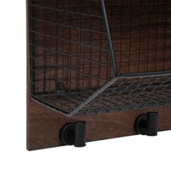 Etagère Murale Métal Et Bois Darrel Atmosphera -Jardisia Soldes Boutique etagere murale metal et bois darrel atmosphera 2