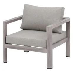 Fauteuil De Jardin Jauca Noisette / Gris Boisé Hespéride