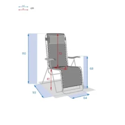 Fauteuil Détente D'extérieur Hespéride Silos Jade -Jardisia Soldes Boutique fauteuil detente d exterieur hesperide silos jade 6