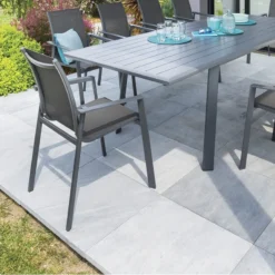 Fauteuil Pavane Hespéride Anthracite/graphite -Jardisia Soldes Boutique fauteuil pavane hesperide anthracitegraphite 2