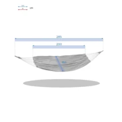 Hamac 150x307 Yaqui Bleu Canard Hespéride -Jardisia Soldes Boutique hamac 150x307 yaqui bleu canard hesperide 1 2