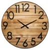 Horloge Abby En Métal Et Bois D70 Atmosphera -Jardisia Soldes Boutique horloge abby en metal et bois d70 atmosphera