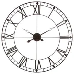 Horloge Murale Géante D88 Marron Atmosphera