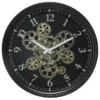 Horloge Noire Mécanisme Animé Luxe Atmosphera -Jardisia Soldes Boutique horloge noire mecanisme anime luxe atmosphera