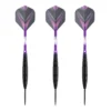 Jeu De 3 Fléchettes Pro Pointe Acier 23g Cupra Violet -Jardisia Soldes Boutique jeu de 3 flechettes pro pointe acier 23g cupra violet