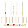 Jeu De Croquet En Bois Pour L'extérieur -Jardisia Soldes Boutique jeu de croquet en bois pour l exterieur