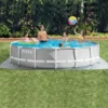Piscine Prism Frame Ronde 4,57 X 1,07 M Intex -Jardisia Soldes Boutique kit piscine tubulaire avec accessoires