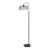 Lampadaire Métal Noir Et Doré Grillage Ostaria -Jardisia Soldes Boutique lampadaire metal noir et dore grillage ostaria