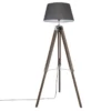 Lampadaire Trépied Runo Gris Atmosphera H 145 Cm -Jardisia Soldes Boutique lampadaire trepied runo gris atmosphera h 145 cm