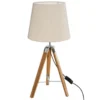 Lampe à Poser Bambou Trépied Runo Atmosphera -Jardisia Soldes Boutique lampe a poser bambou trepied runo atmosphera
