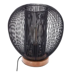 Lampe En Métal Fil Noir Noda Atmosphera