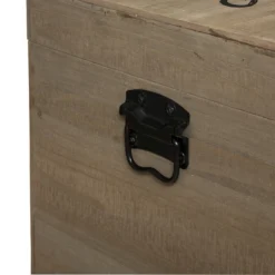 Lot De 3 Malles Carrés Bois Wild Atmosphera -Jardisia Soldes Boutique lot de 3 malles carres bois wild atmosphera 4