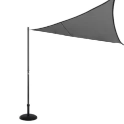 Mât De Fixation Pour Toile Solaire Graphite Hespéride