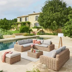 Méridienne Droite De Salon Savinia Coloris Tahini Hespéride -Jardisia Soldes Boutique meridienne droite de salon savinia coloris tahini hesperide 2