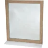 Miroir Avec Tablette Stockholm 1 Miroir Avec Tablette Stockholm -Jardisia Soldes Boutique miroir avec tablette