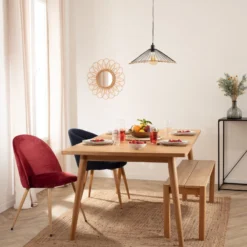 Miroir Rotin Fleur D56 Atmosphera -Jardisia Soldes Boutique miroir rotin fleur d56 atmosphera 1