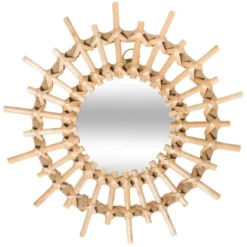 Miroirs En Rotin Soleil X3 Atmosphera -Jardisia Soldes Boutique miroirs en rotin soleil x3 atmosphera 4