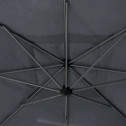 Parasol Décentré Carré Manoa Ardoise Hespéride 9 Parasol Décentré Carré Manoa Ardoise Hespéride -Jardisia Soldes Boutique parasol decentre carre manoa ardoise hesperide 1 2