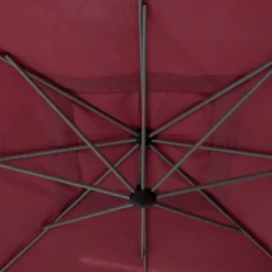 Parasol Décentré Carré Manoa Bordeaux Hespéride -Jardisia Soldes Boutique parasol decentre carre manoa bordeaux hesperide 2