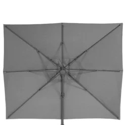 Parasol Décentré Eléa Inclinable Rectangulaire Ardoise Hespéride -Jardisia Soldes Boutique parasol decentre elea inclinable 3 4 ardoise hesperide 2